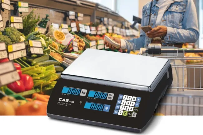 ER JR Boyunsuz Terazi: Dokunmatik POS Bağlantısı ile Hızlı ve Doğru Tartım