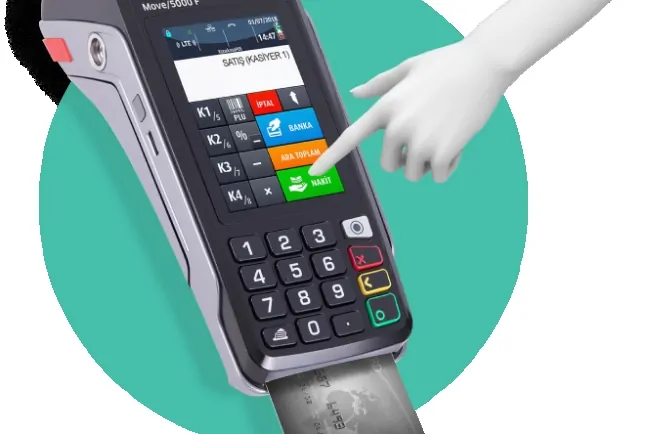 Move/5000 F Seyyar Yazarkasa POS: Taşınabilir ve Hızlı Ödeme Çözümü